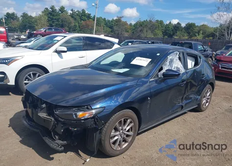 2022 Mazda Mazda3 2.5 S z USA, uszkodzony, nr VIN JM1BPAJL8N1502470